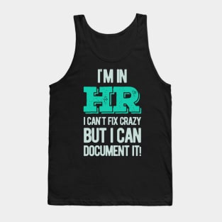 Human Resources Gifts Funny Tank Top